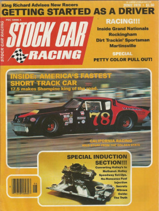 STOCK CAR RACING 1978 JUNE - PEARSON, AJ, SMOKEY, ALKY, Petty, Shampine*